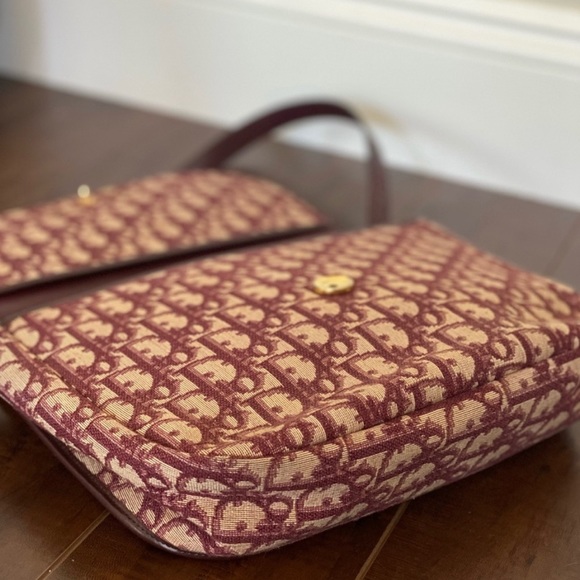 Vintage Dior monogram shoulder bag - Picture 3 of 5